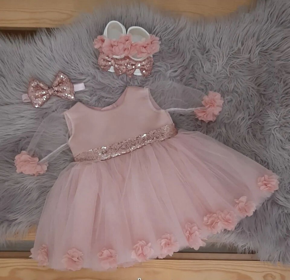 Mia pudra pembe yetim kol bebek mevlüt seti
